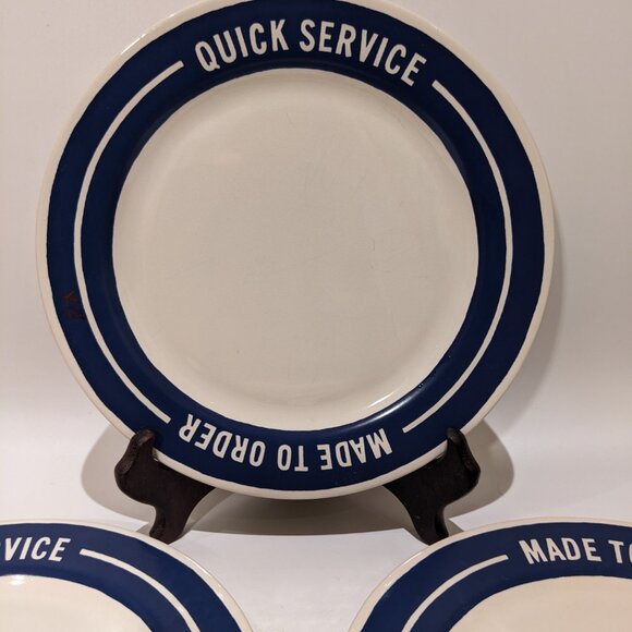 Vintage Kate Spade x Lenox Diner-Style Plates – Set of 4 - Picture 6 of 7